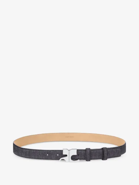 Courrèges logo-buckle belt