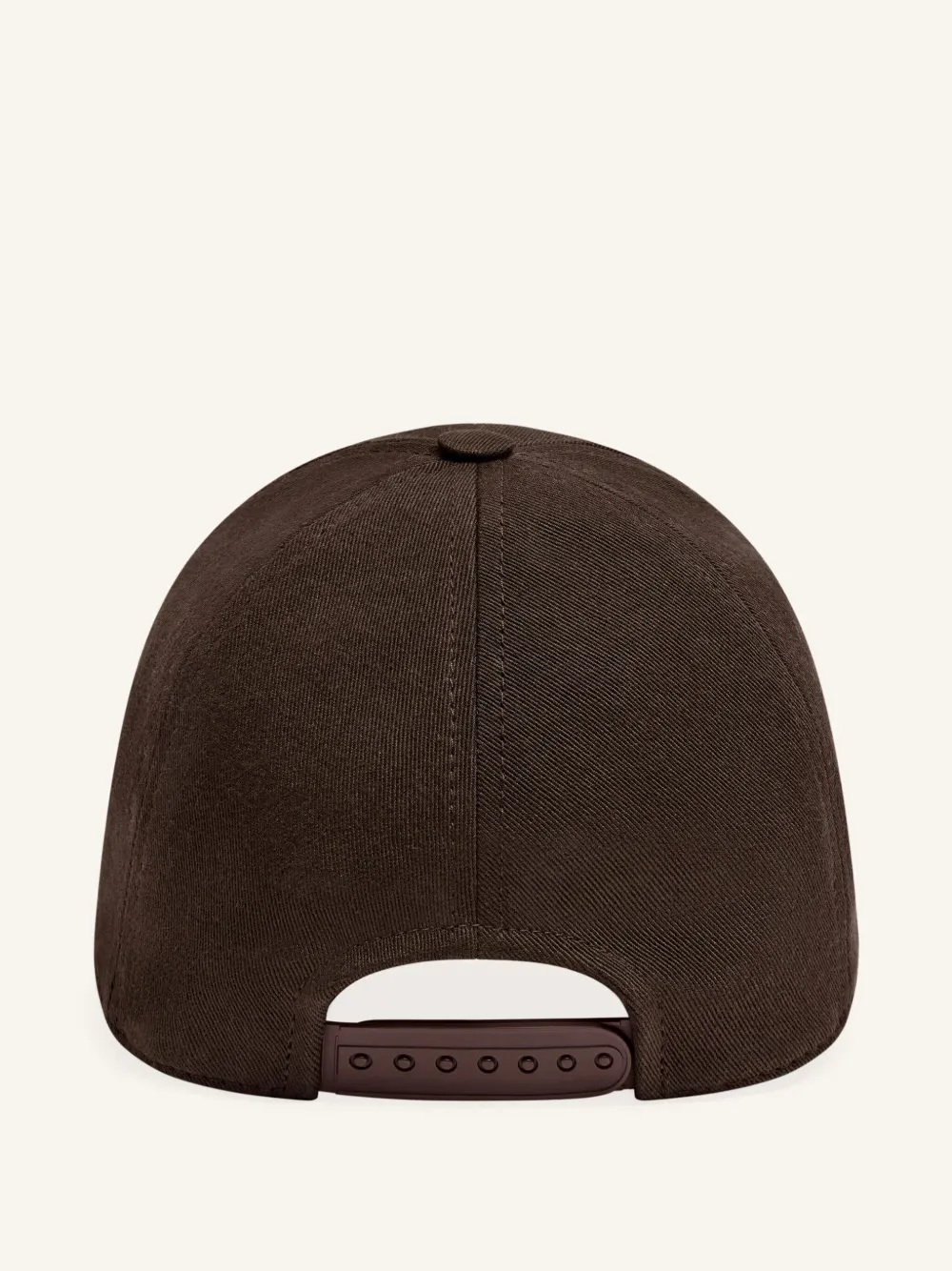 Courrèges cotton baseball cap - Bruin