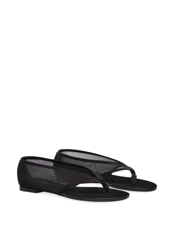 サンダル・ミュール COURREGES Women Sandals 124SSD007NE0005 9999 BLACK Courrèges Mesh Sandals | Black | FARFETCH
