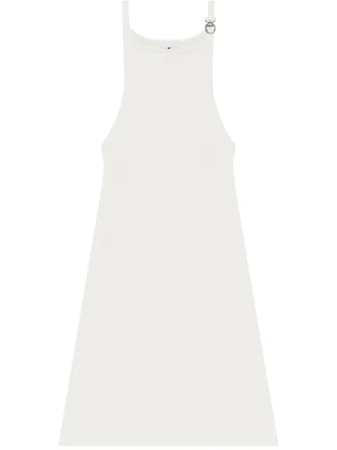 Courrèges 버클 디테일 골지 드레스
