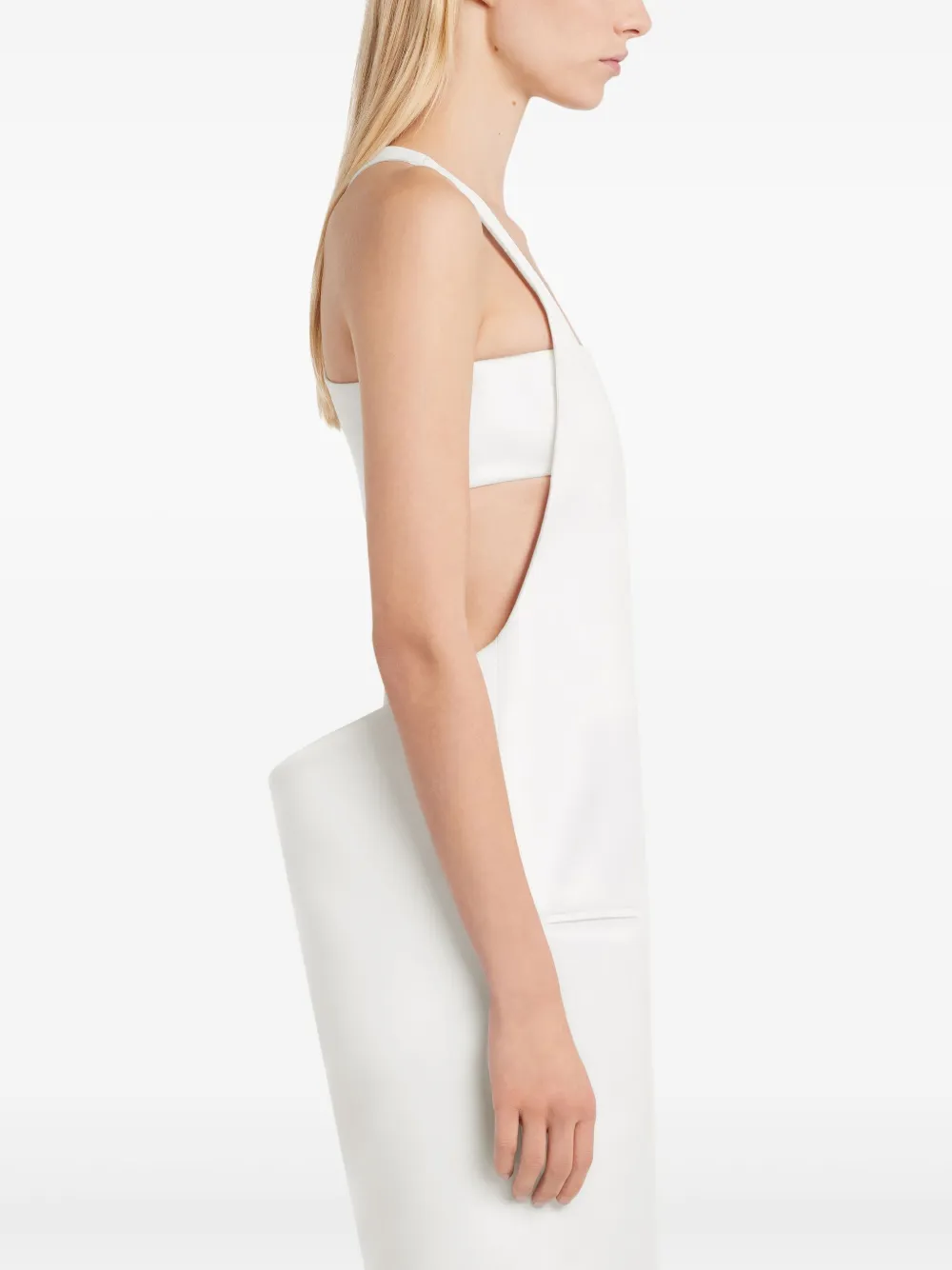 Courrèges Infinity midi-jurk Wit
