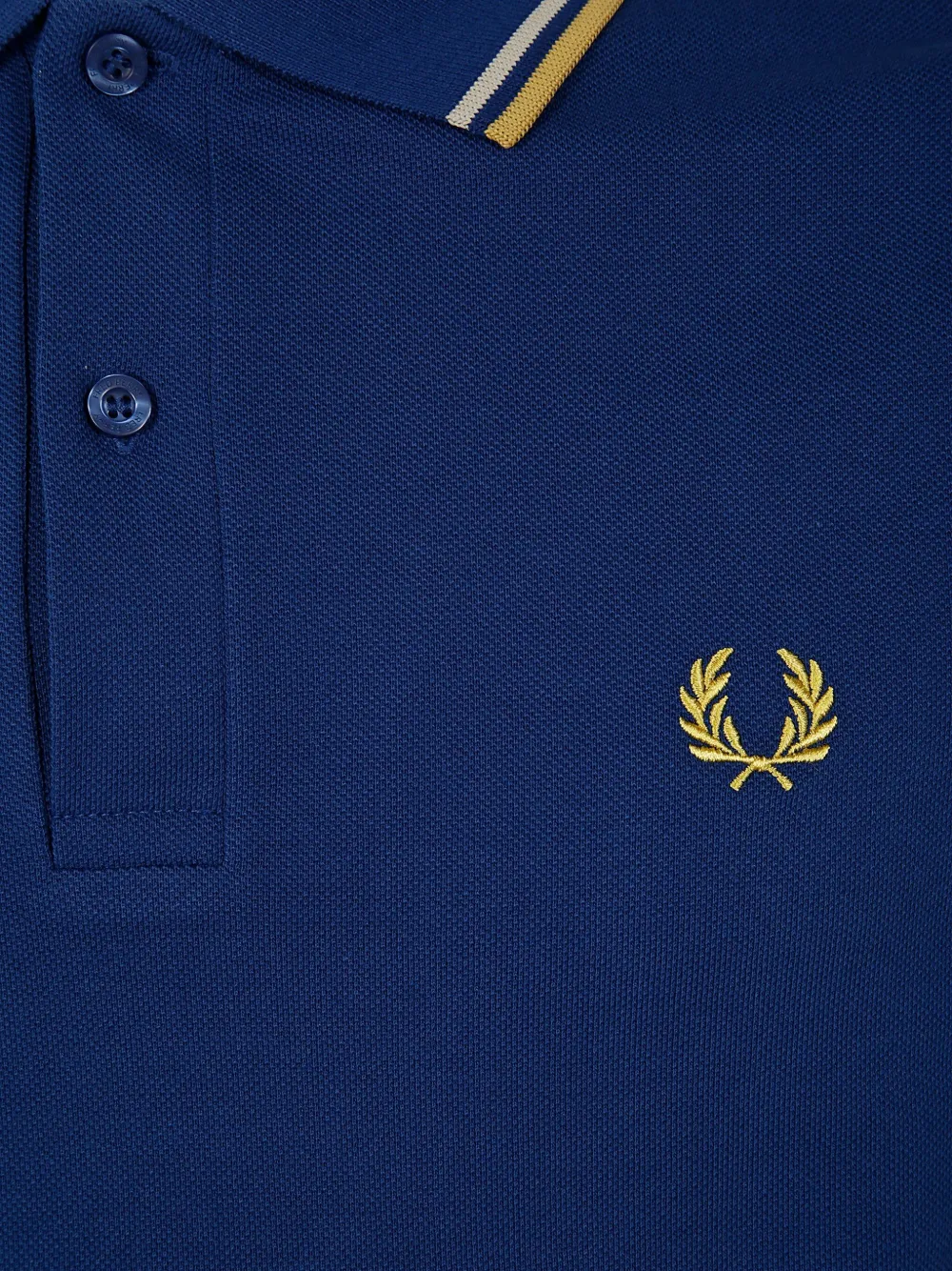 Fred Perry Poloshirt met geborduurd logo Blauw