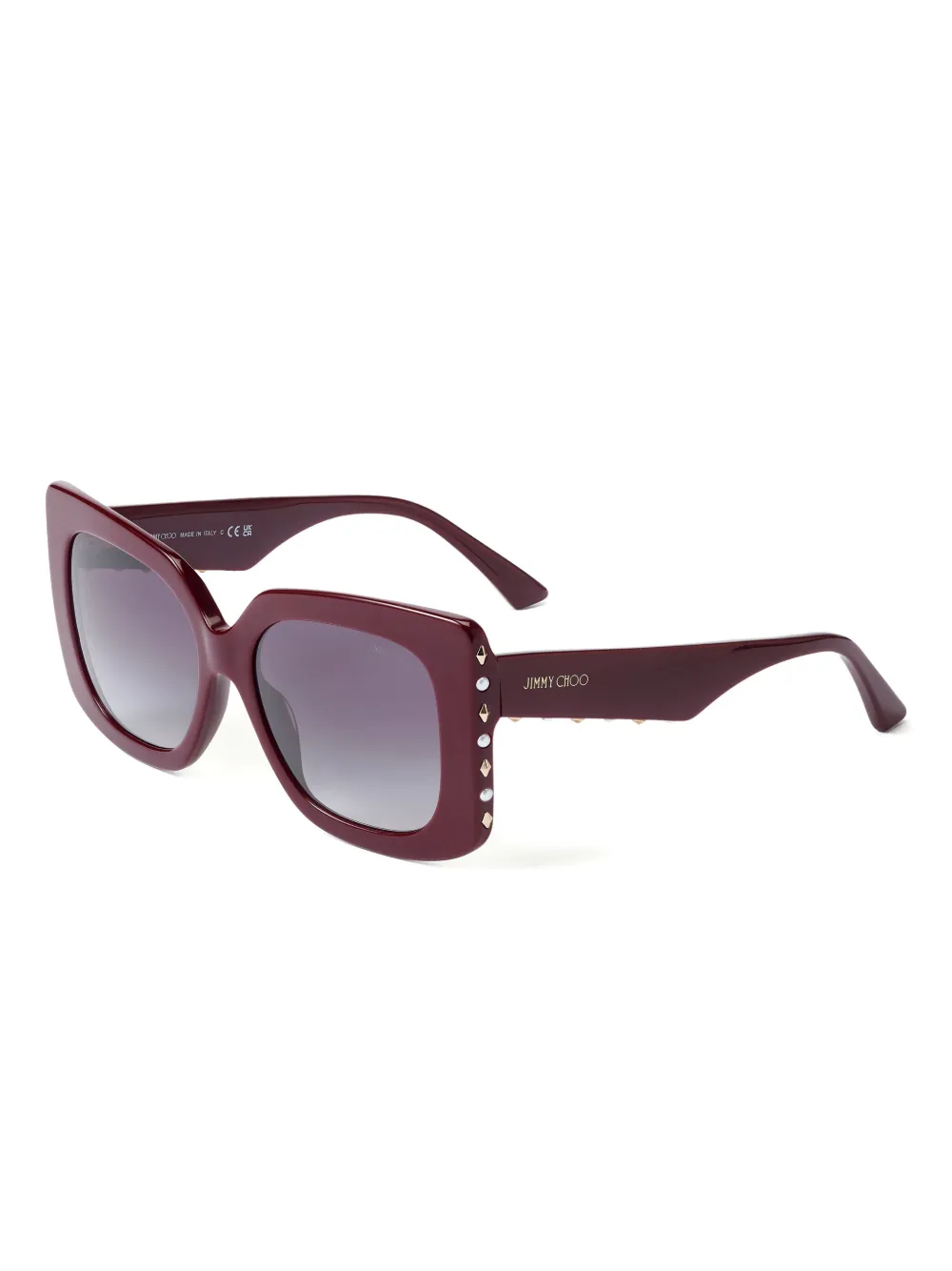 Jimmy Choo Eyewear Delphie sunglasses - Rood