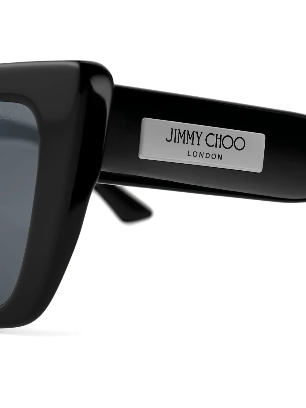 Jimmy Choo Eyewear Evadine zonnebril Zwart