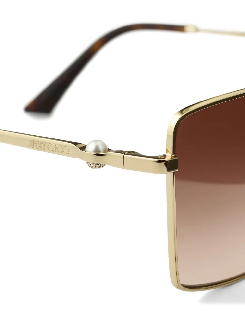 Jimmy Choo Eyewear Joss zonnebril Goud