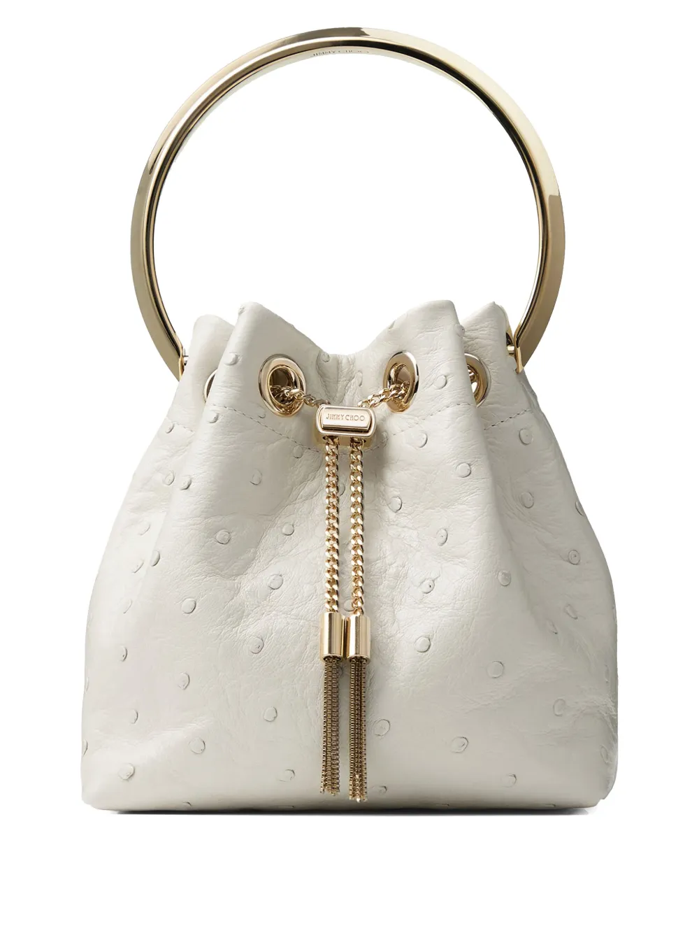 Jimmy Choo Bon bucket-tas Beige