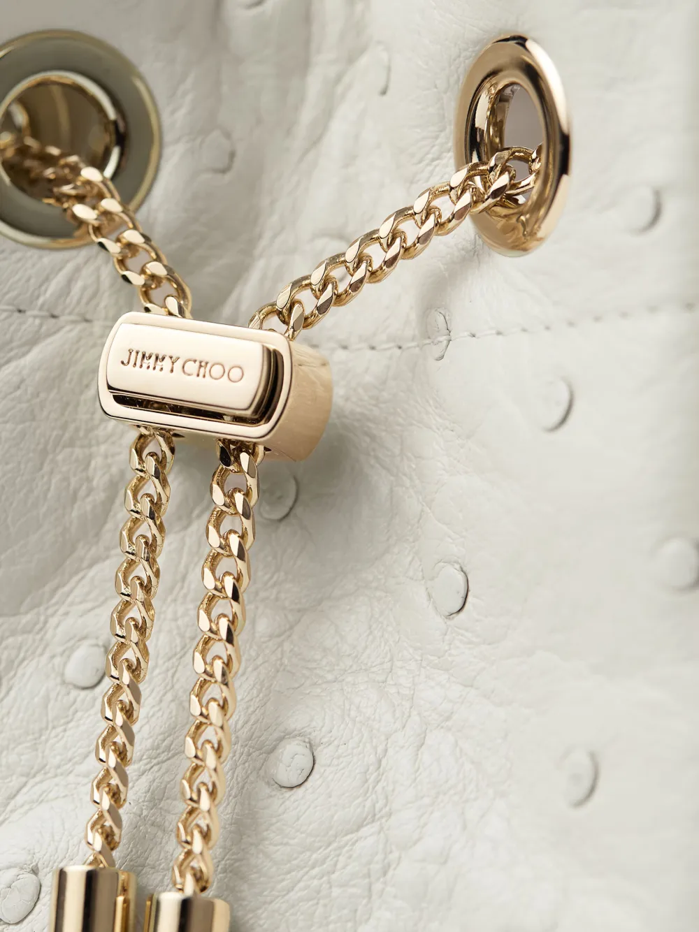 Jimmy Choo Bon bucket-tas Beige