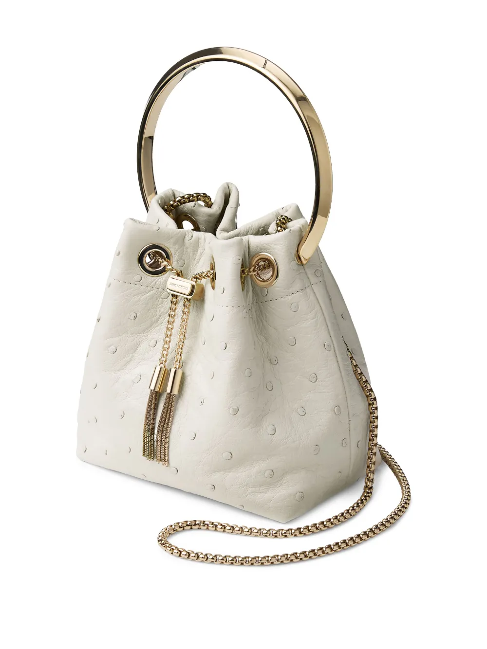 Jimmy Choo Bon bucket-tas Beige