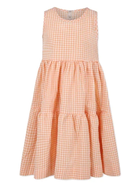 Caffe' D'orzo gingham-check dress
