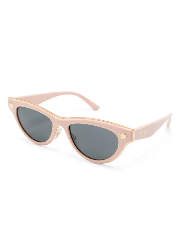Versace キャットアイサングラス　ピンクカラー Versace Eyewear キャットアイ サングラス | ピンク | FARFETCH JP