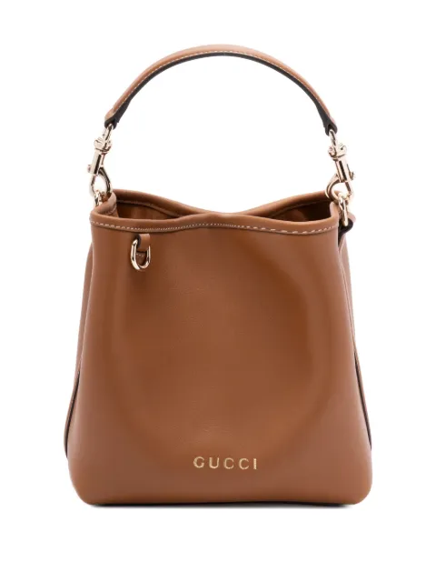 Gucci leather tote bag