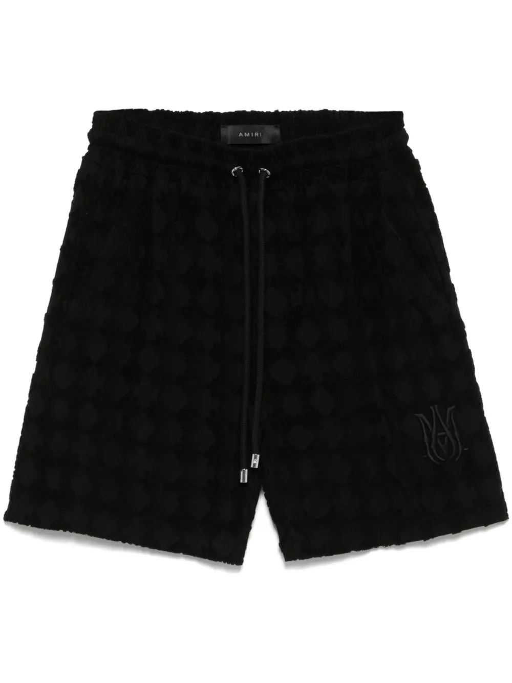 logo-embroidered shorts