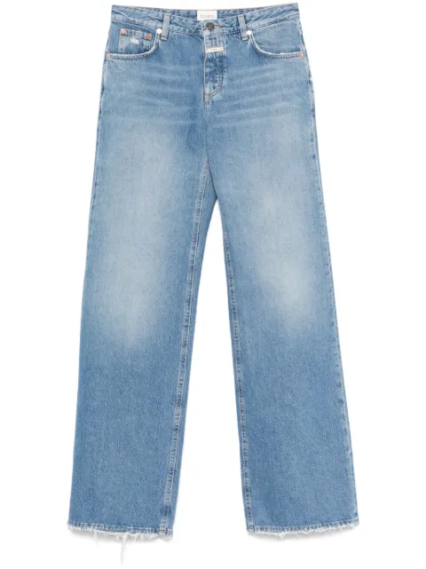 Closed logo-patch jeans