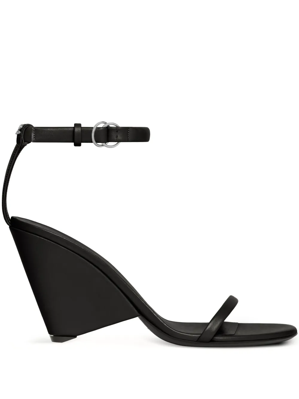 Courrèges Oblique sandals Black