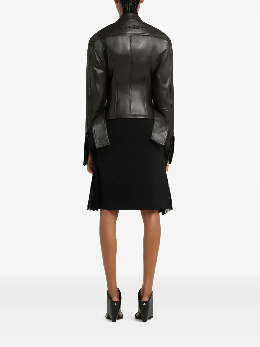 Courrèges Scuba Jacket In Black