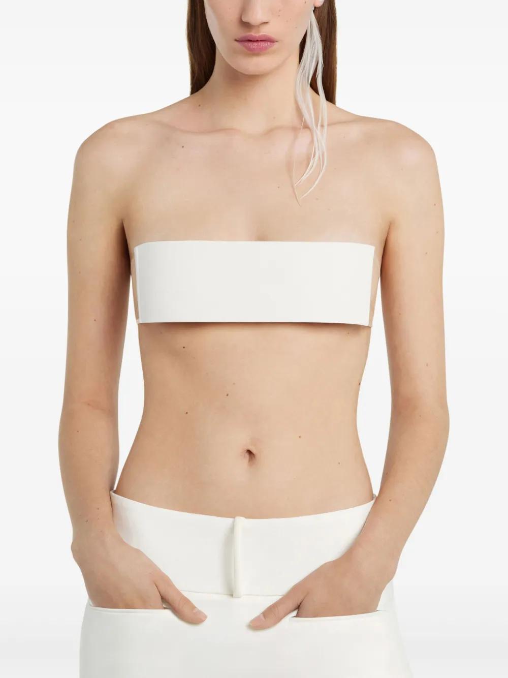 Courrèges Illusion top Wit
