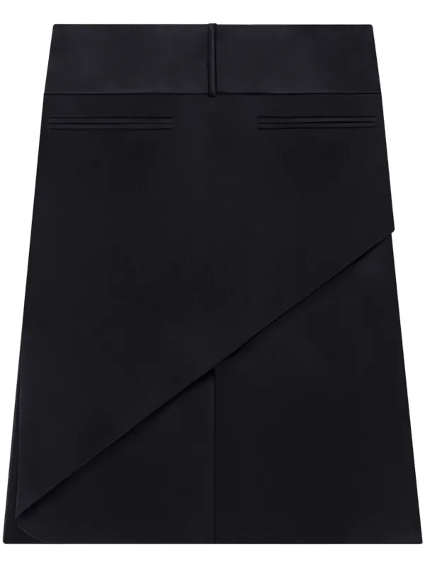 Courrèges Infinity Midi Skirt in Black