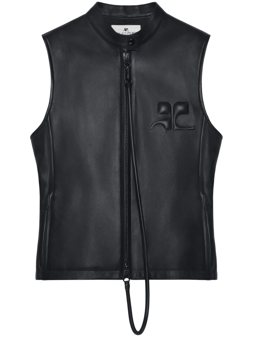 Courrèges City Shadow vest Zwart