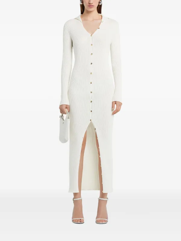 Courrèges Ribbed Dress | White | FARFETCH ID Courrèges Ribbed Dress | White | FARFETCH ID