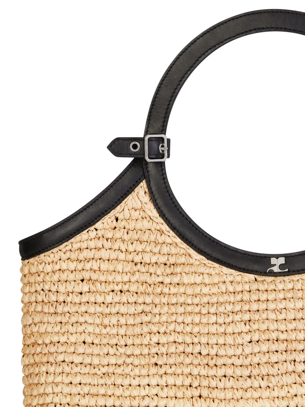 Shop Courrèges Holy Tote Bag In Neutrals