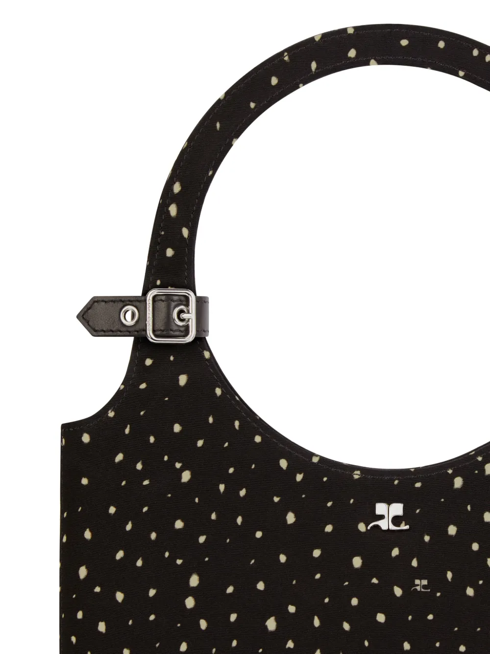 Shop Courrèges Holy Medusa Tote Bag In Black