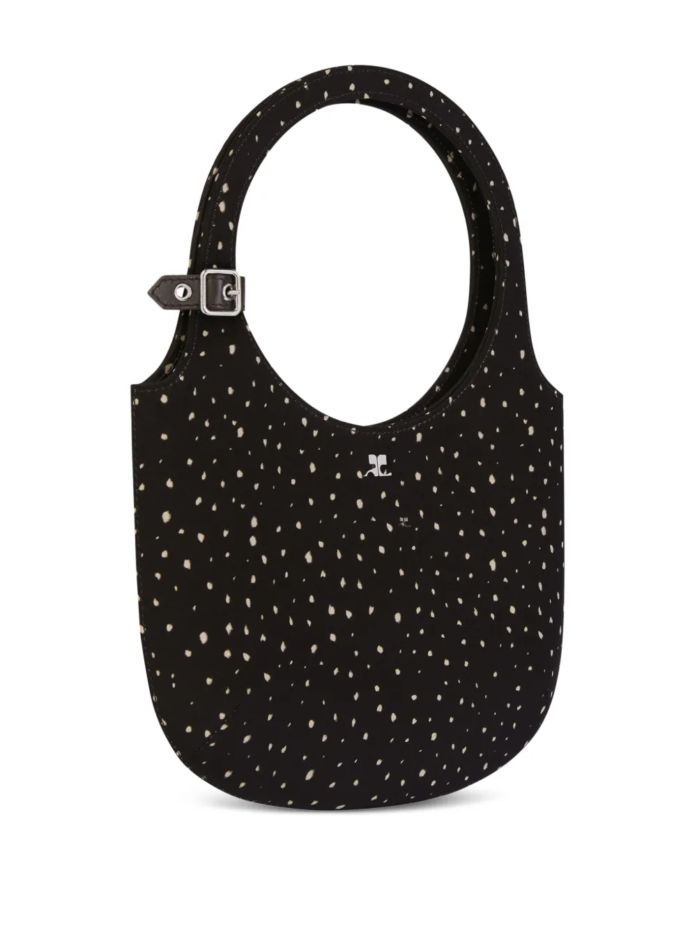 Shop Courrèges Holy Medusa Tote Bag In Black