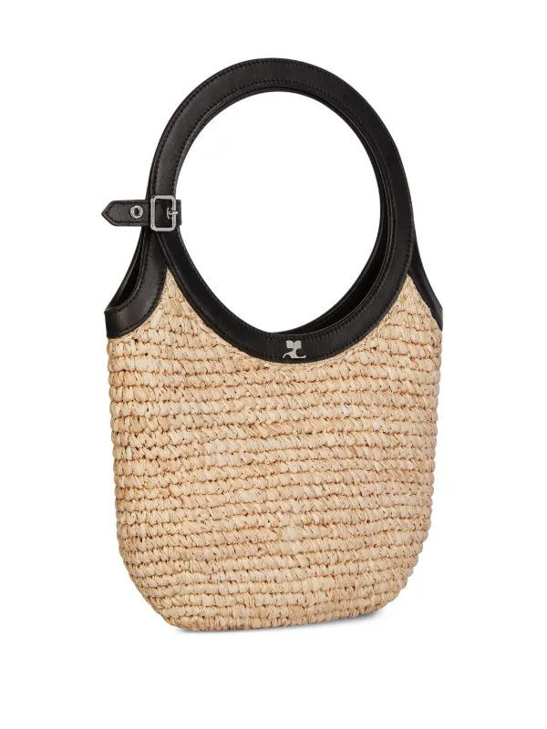【COURREGES】Holly Leather Tote Bag/追跡可能/全国送料無料 送料無料】Courrèges [クレージュ] /HOLY DAY TOTE BAG