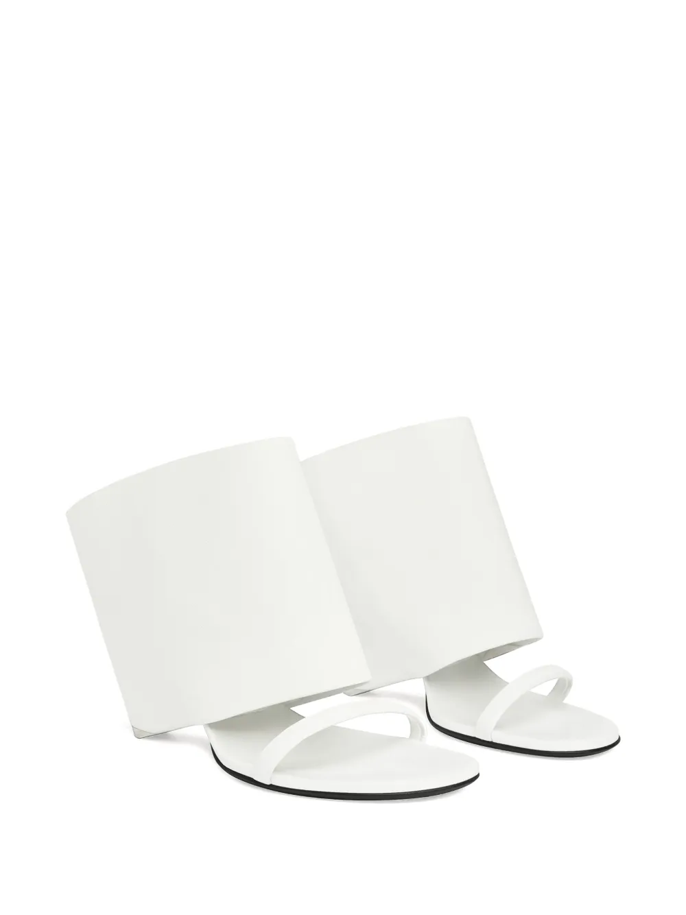 Courrèges Oblique sandals White