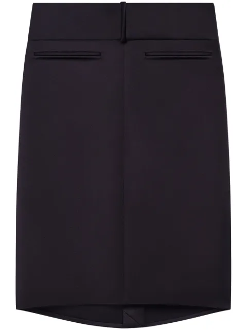 Courrèges falda midi Oblique