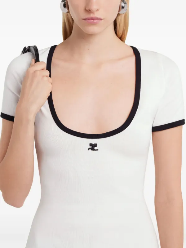 Courrèges Holistic ミニドレス | ホワイト | FARFETCH JP