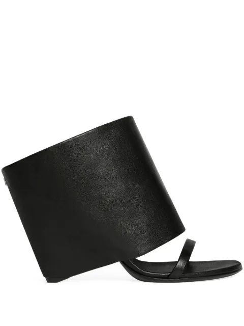Courrèges sandalias Oblique