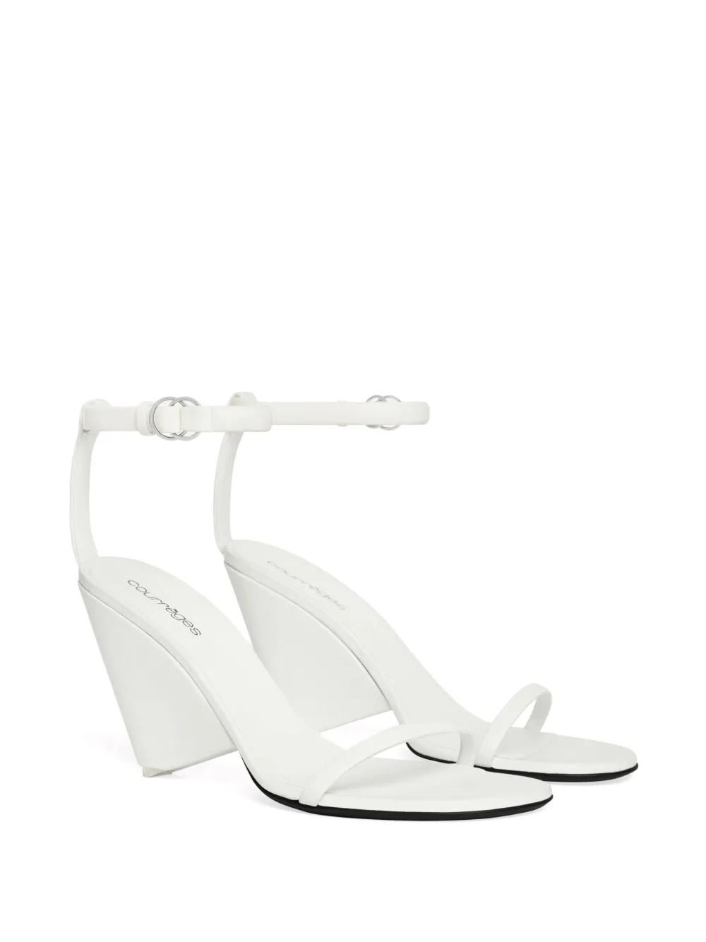 Courrèges Oblique sandals - Wit