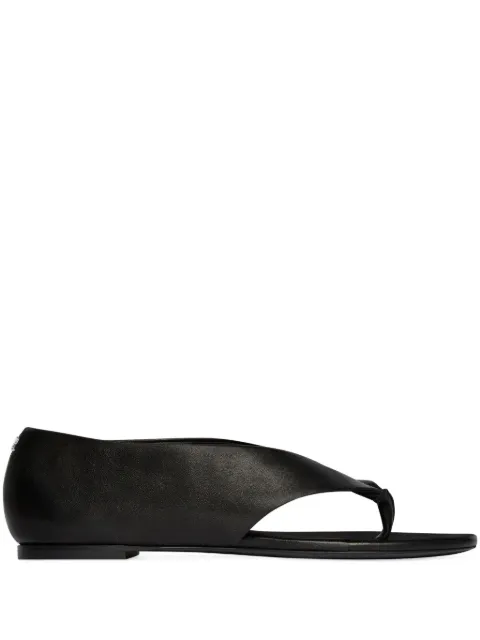 Courrèges leather sandals