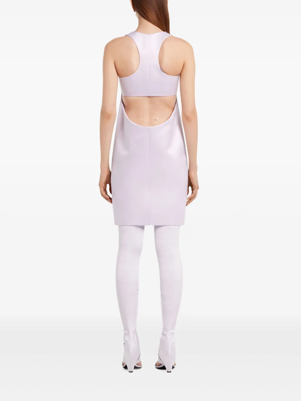 Courrèges Scuba mini-jurk Roze