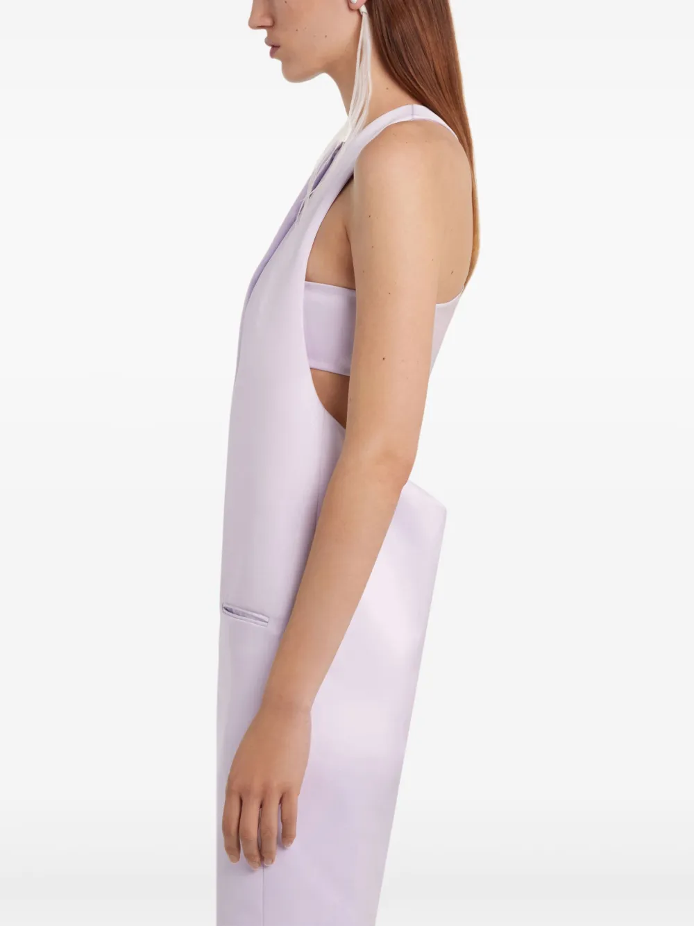 Courrèges Scuba mini-jurk Roze