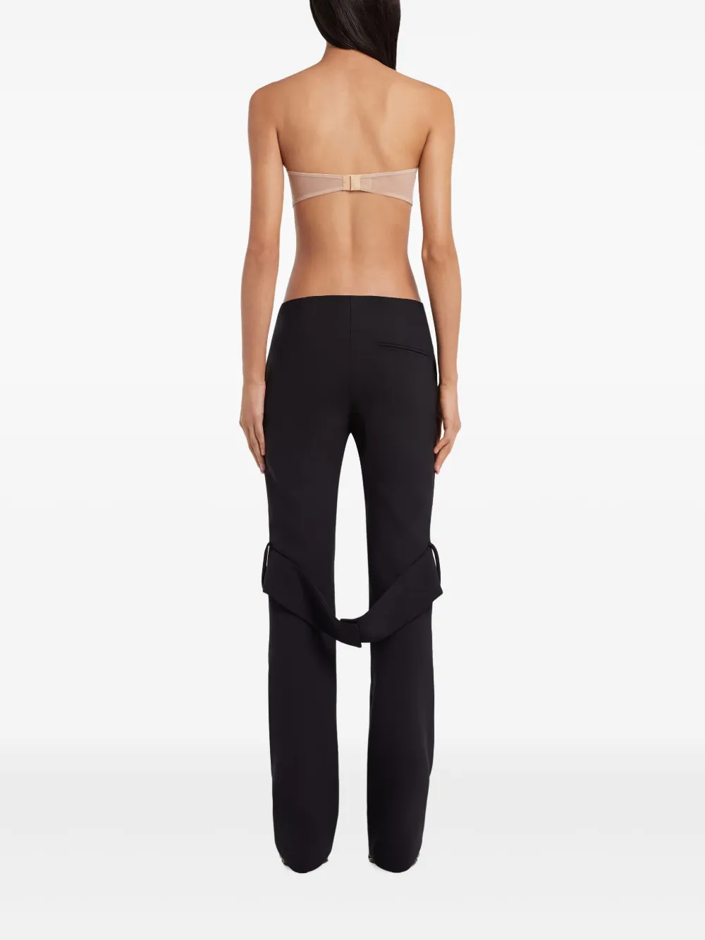 Courrèges Illusion top Zwart