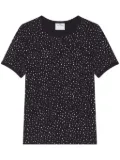 Courrèges Medusa t-shirt - Black