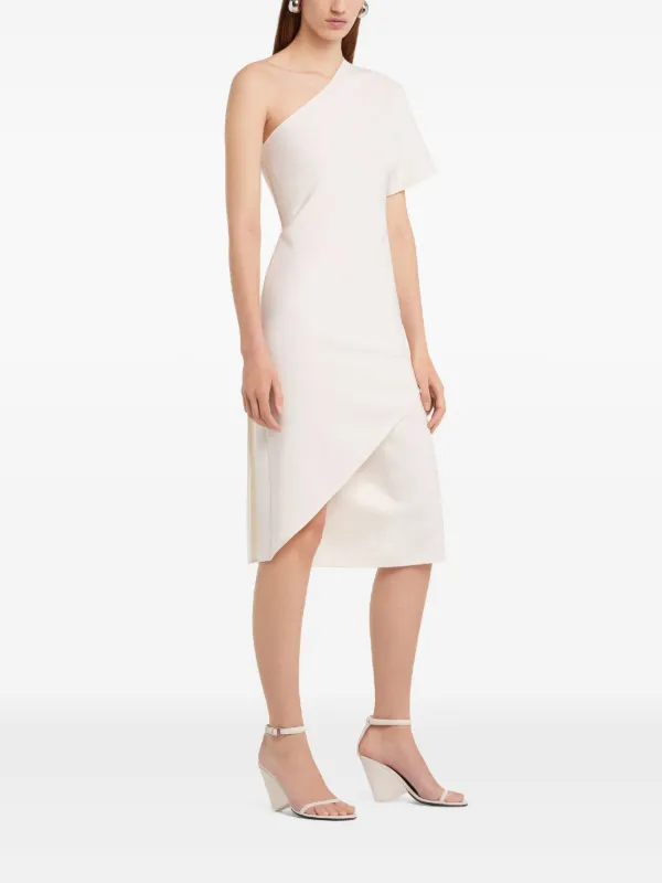 Courrges Infinity Midi Dress | Neutrals | FARFETCH JO