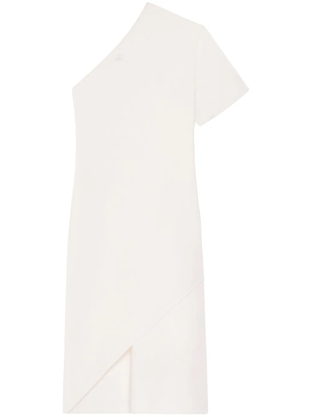 Courrèges Infinity midi-jurk Beige
