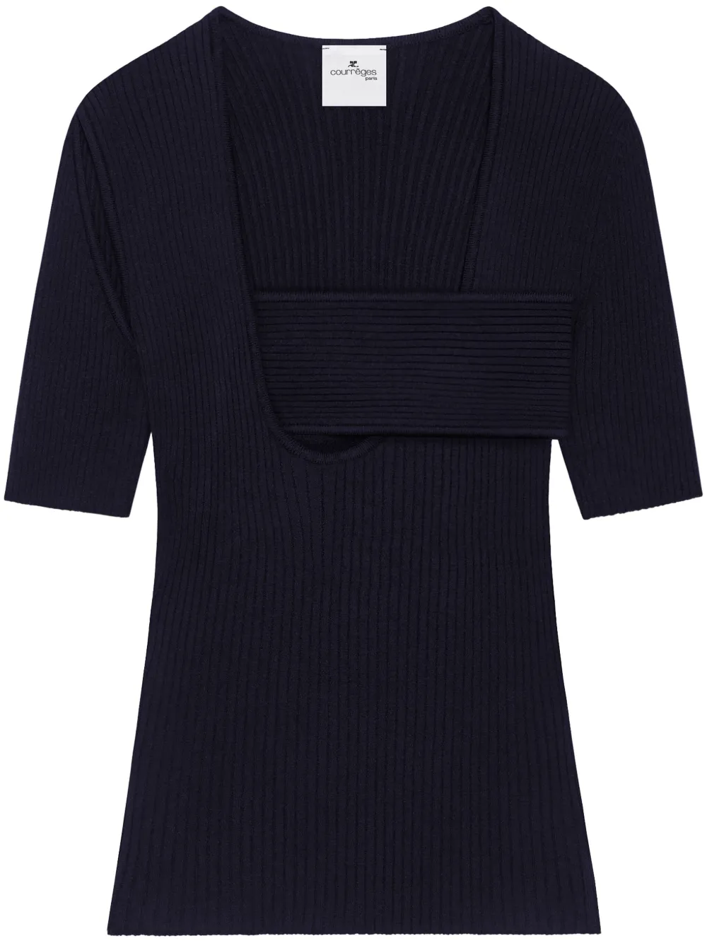 Courrèges top Infinity | azul | Image 1
