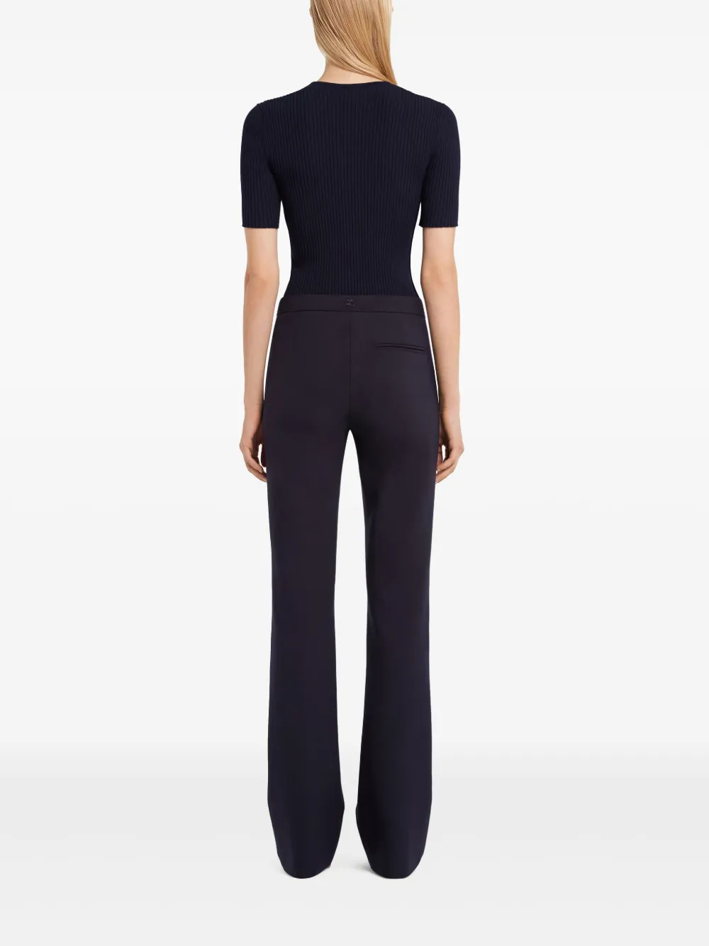 Courrèges Infinity top Blauw