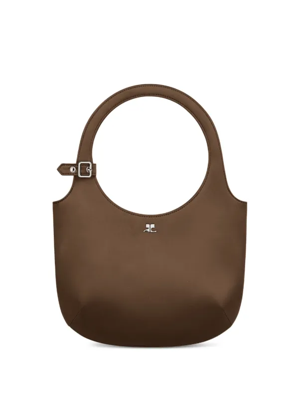 Courrèges Holy Tote Bag in Brown