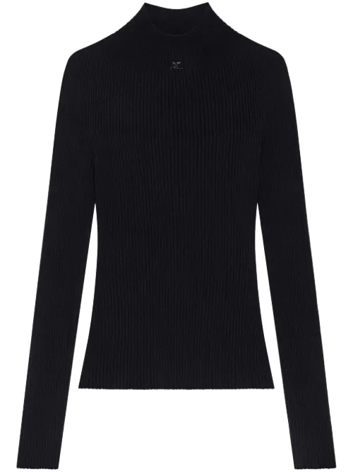 Courrèges pull Solar - Noir - Courrèges - Modalova