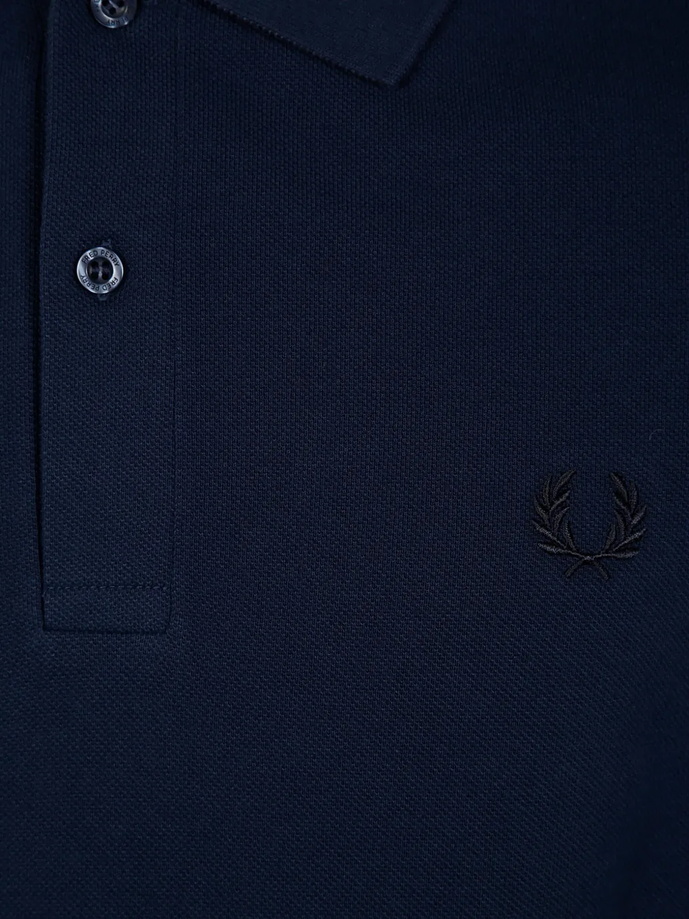 Fred Perry Poloshirt met geborduurd logo Blauw