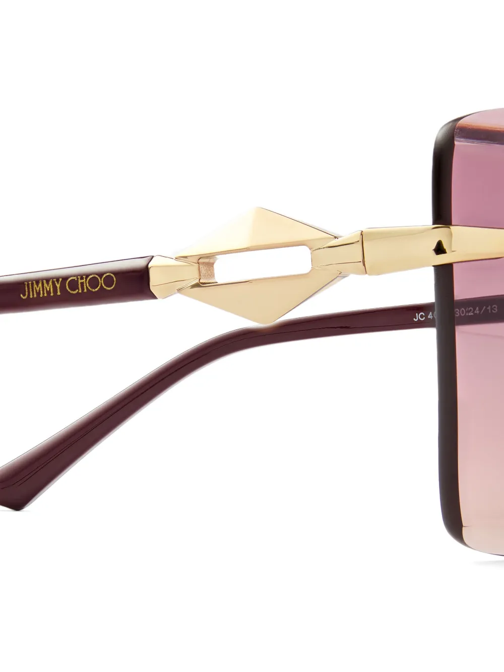 Jimmy Choo Eyewear Isaline zonnebril Goud
