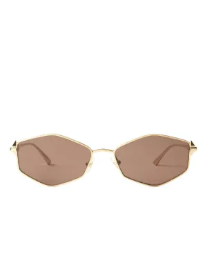 Jimmy Choo Eyewear キャットアイ サングラス | ゴールドトーン