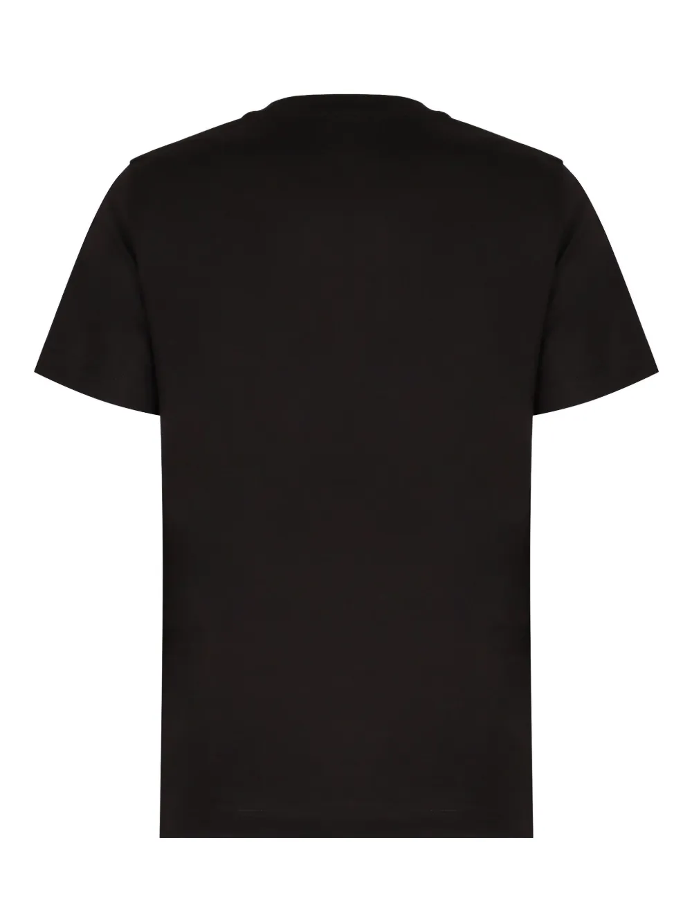 Elisabetta Franchi logo-embroidered T-shirt - Zwart