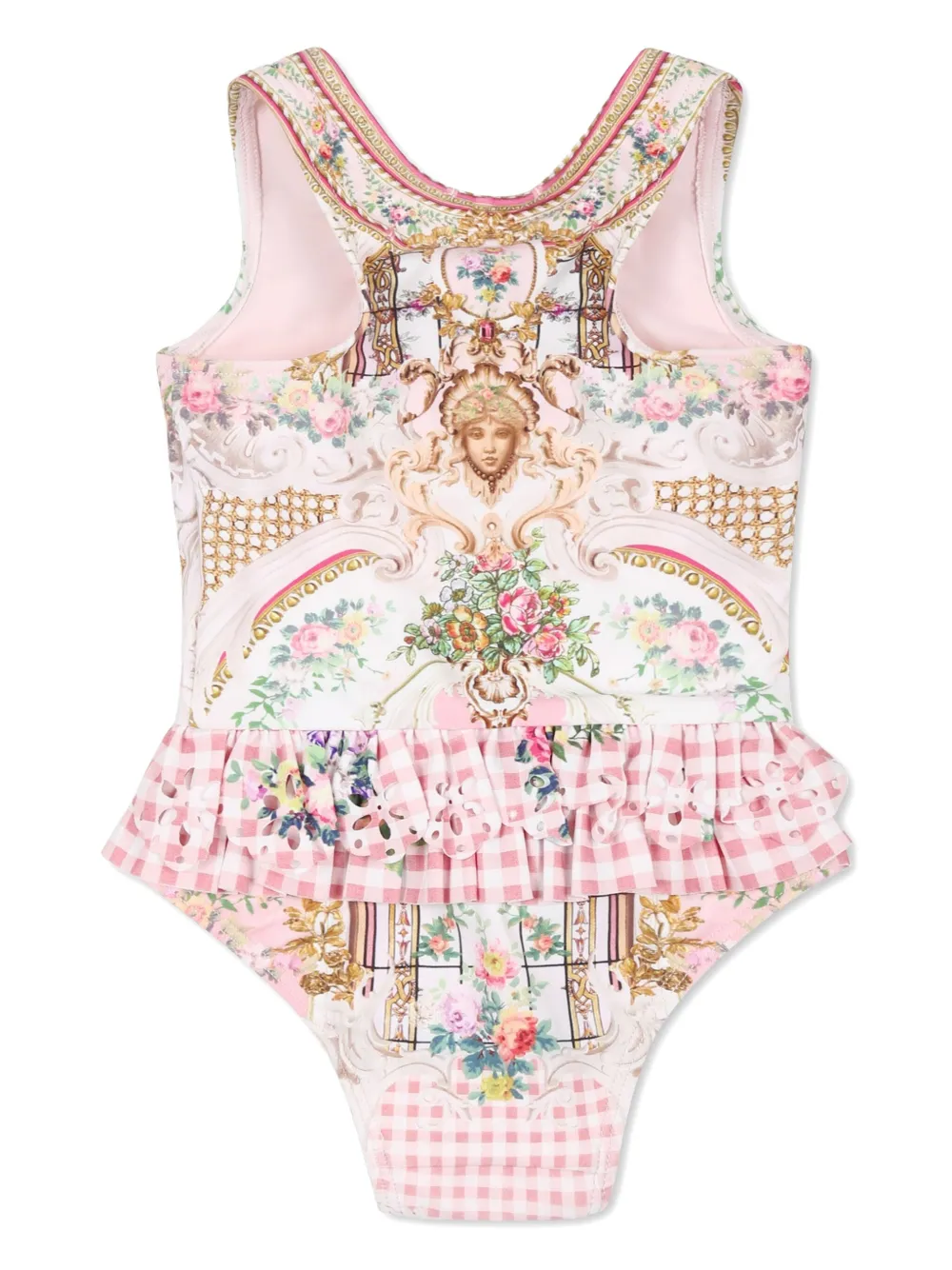 Camilla Lisbon Lullaby-print Swimsuit In Pink