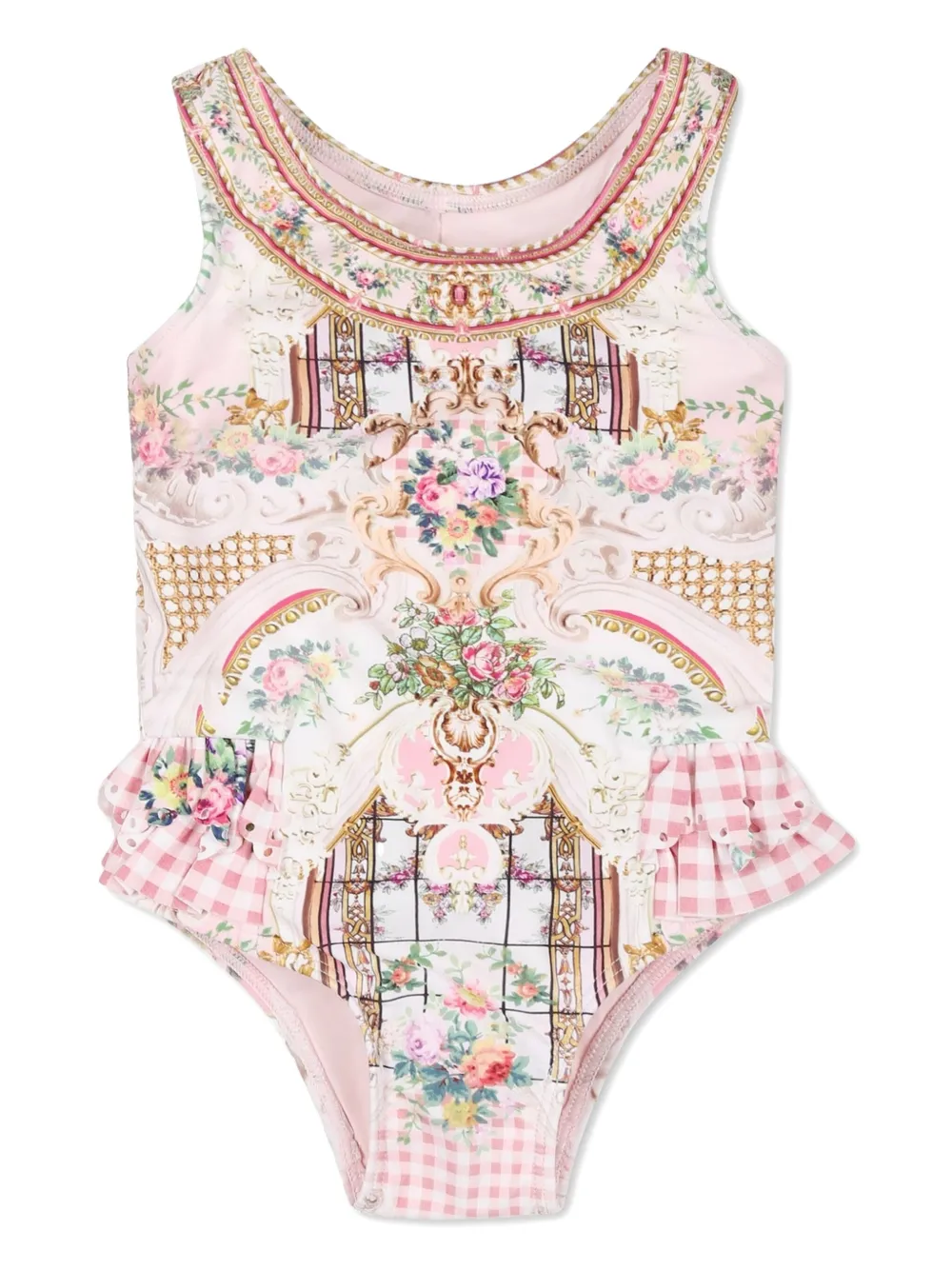 Camilla Kids Lisbon Lullaby badpak met print Roze