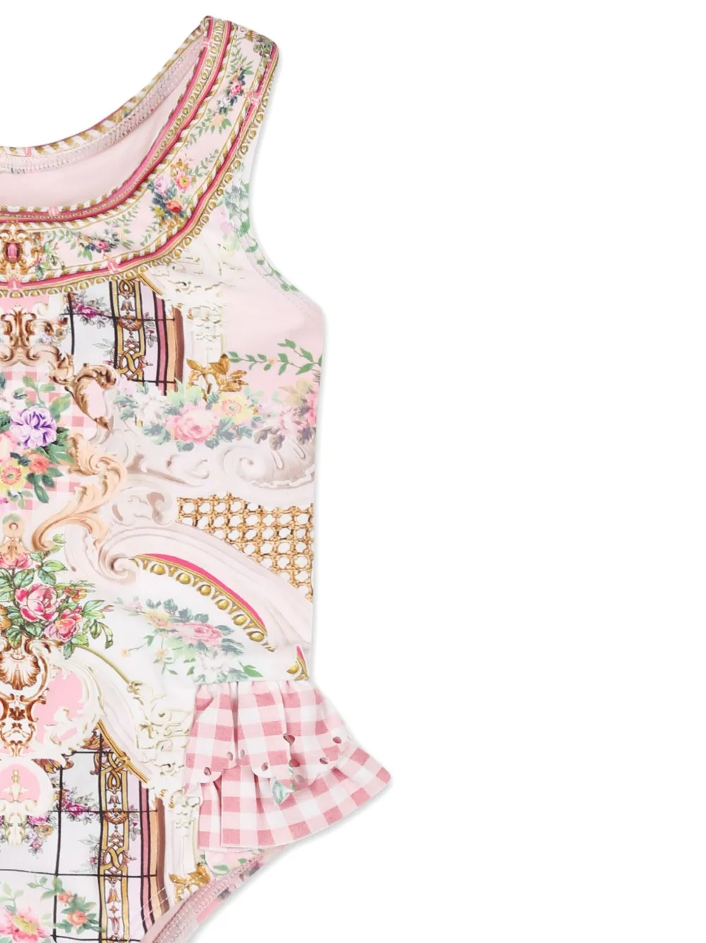 Camilla Lisbon Lullaby-print Swimsuit In Pink